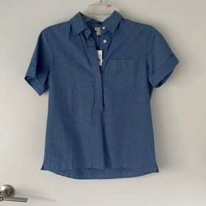 J. Crew Popover Top
